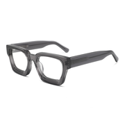 Transparent Gray Plate Frame Anti-Blue Glasses