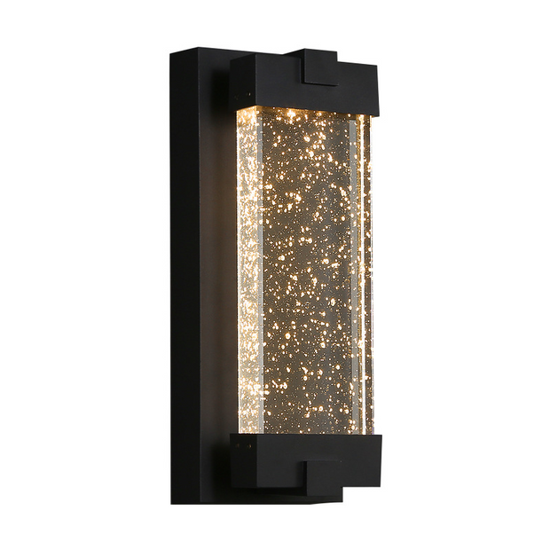 Outdoor Wall Lights Sconce With K9 Crustal Bubble Exterior LED Wall Mounted Light