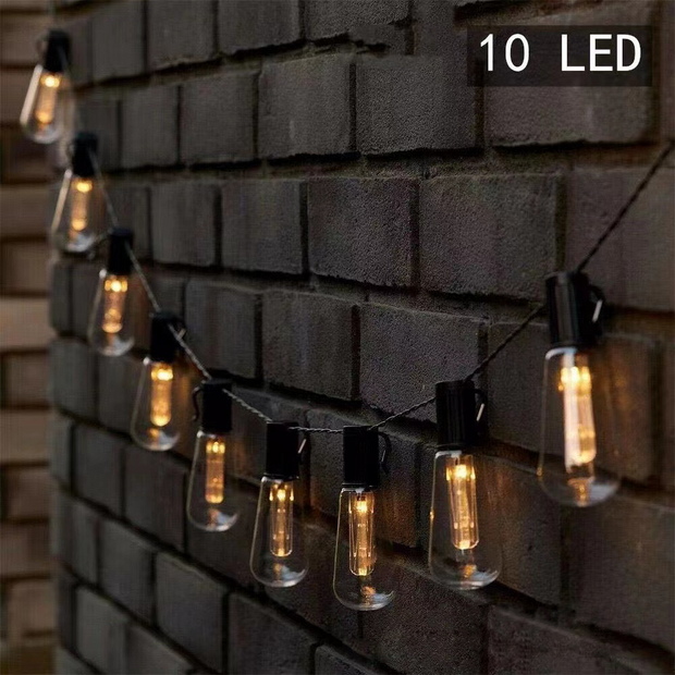 Outdoor Vintage Edison Bulbs LED String Lights