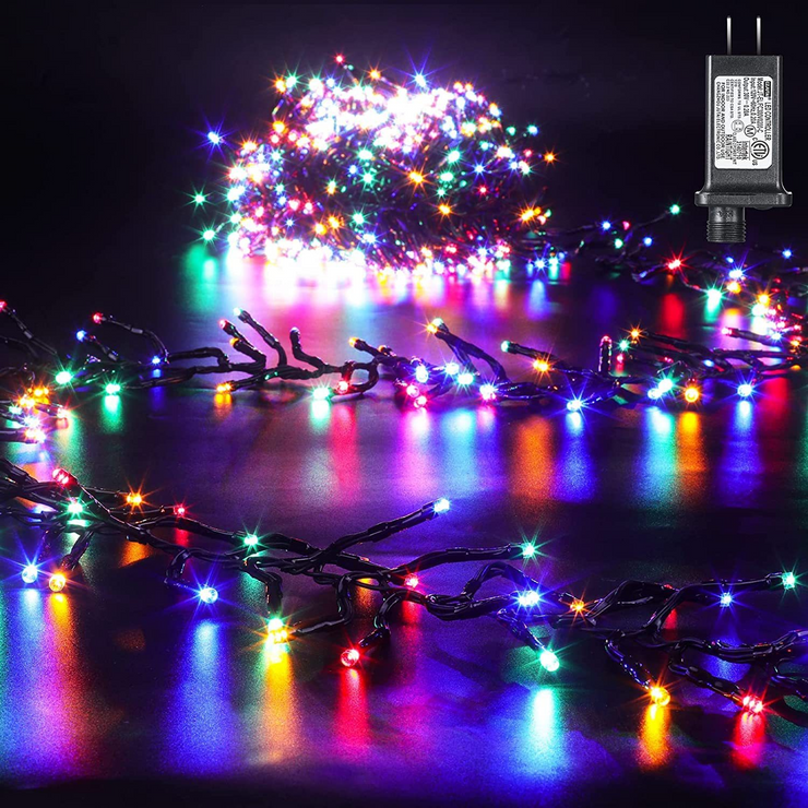 760 LEDS 25FT Firecrackers Lights With 8 Modes Decor Fairy Lights