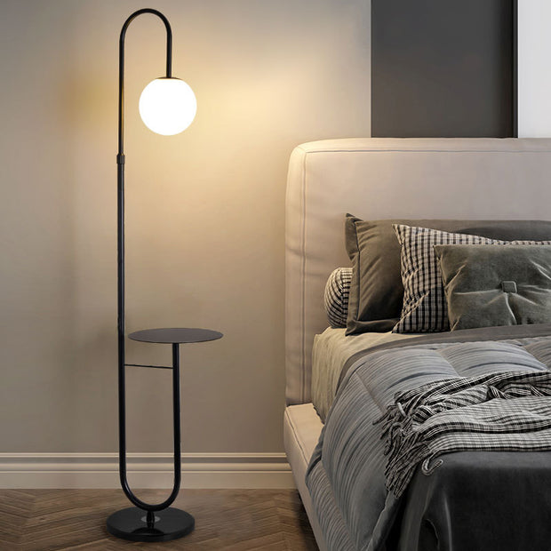 Hyde Floor Lamp With Side Table