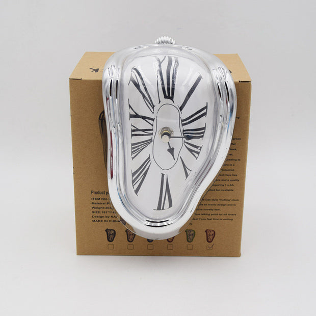 Salvador Dali Distorted Melting Clock