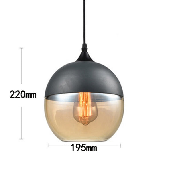 Modern Nordic Glass Pendant Light