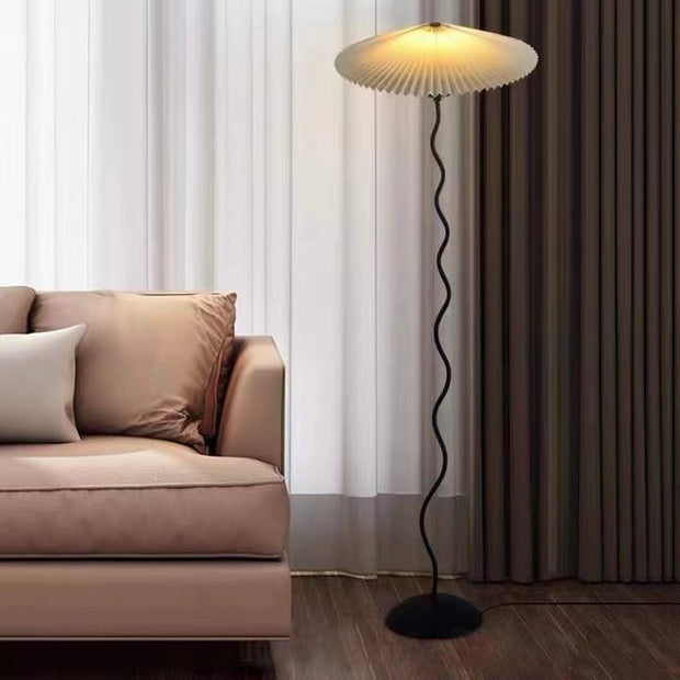 Umbrella Wave Floor Lamp