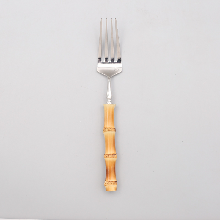 Natural Bamboo Stainless Steel Cutlery Set