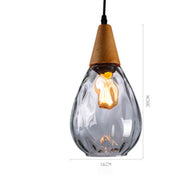 Sergia - Modern Nordic Drop Glass Pendant Lamp