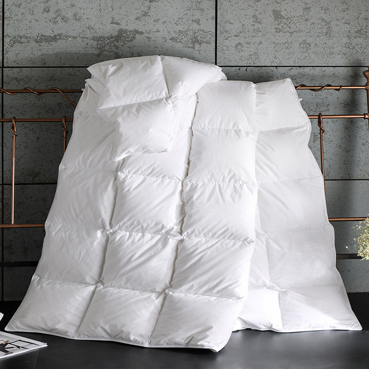 White Minimalist Duvet