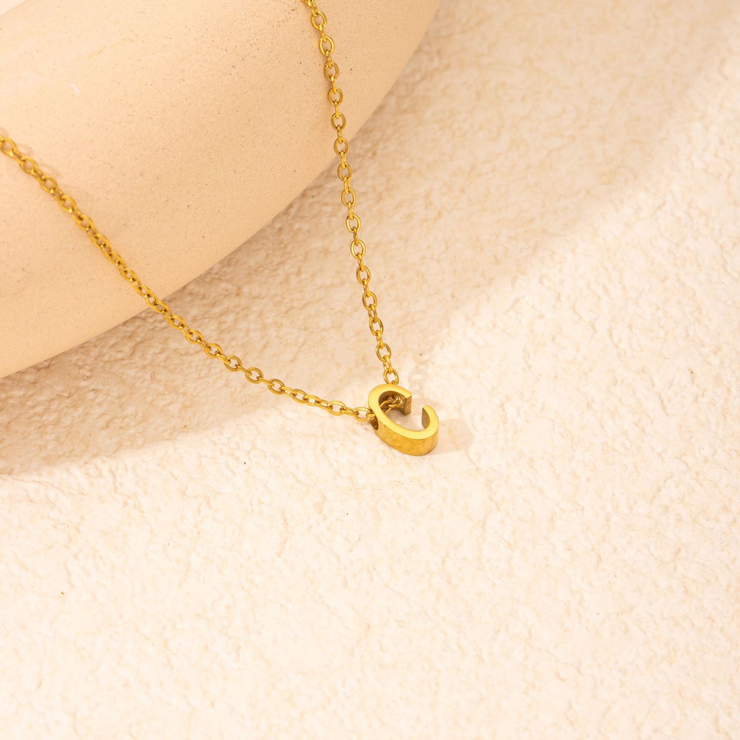 Elegant Initial Necklace
