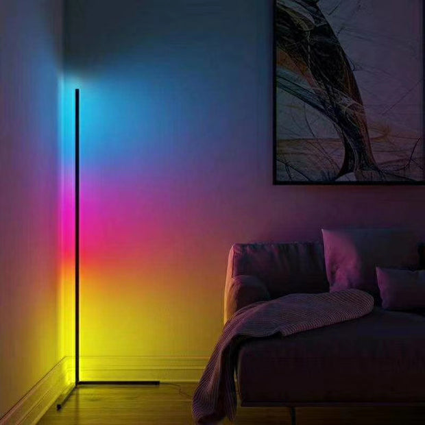 RGB Ambient Lighting Corner LED Stand