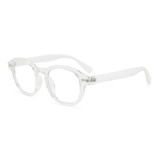 Retro Classic Oval Frame Anti-Blue Glasses