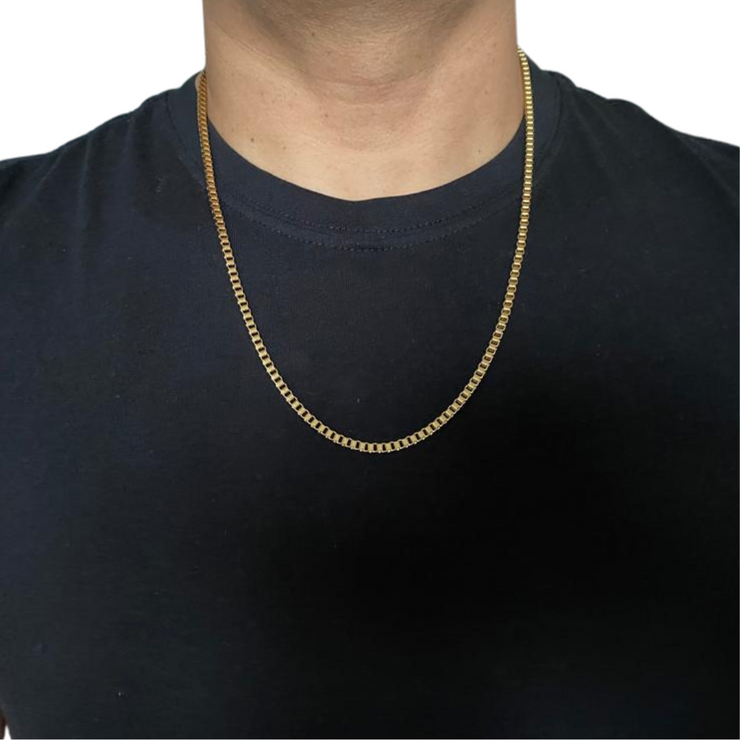 2mm Gold Box Chain