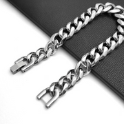 Titanium Steel Buckle Chain Bracelet