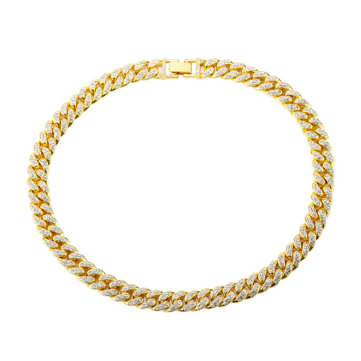 12.5mm Cuban Chain Bracelet & Necklace