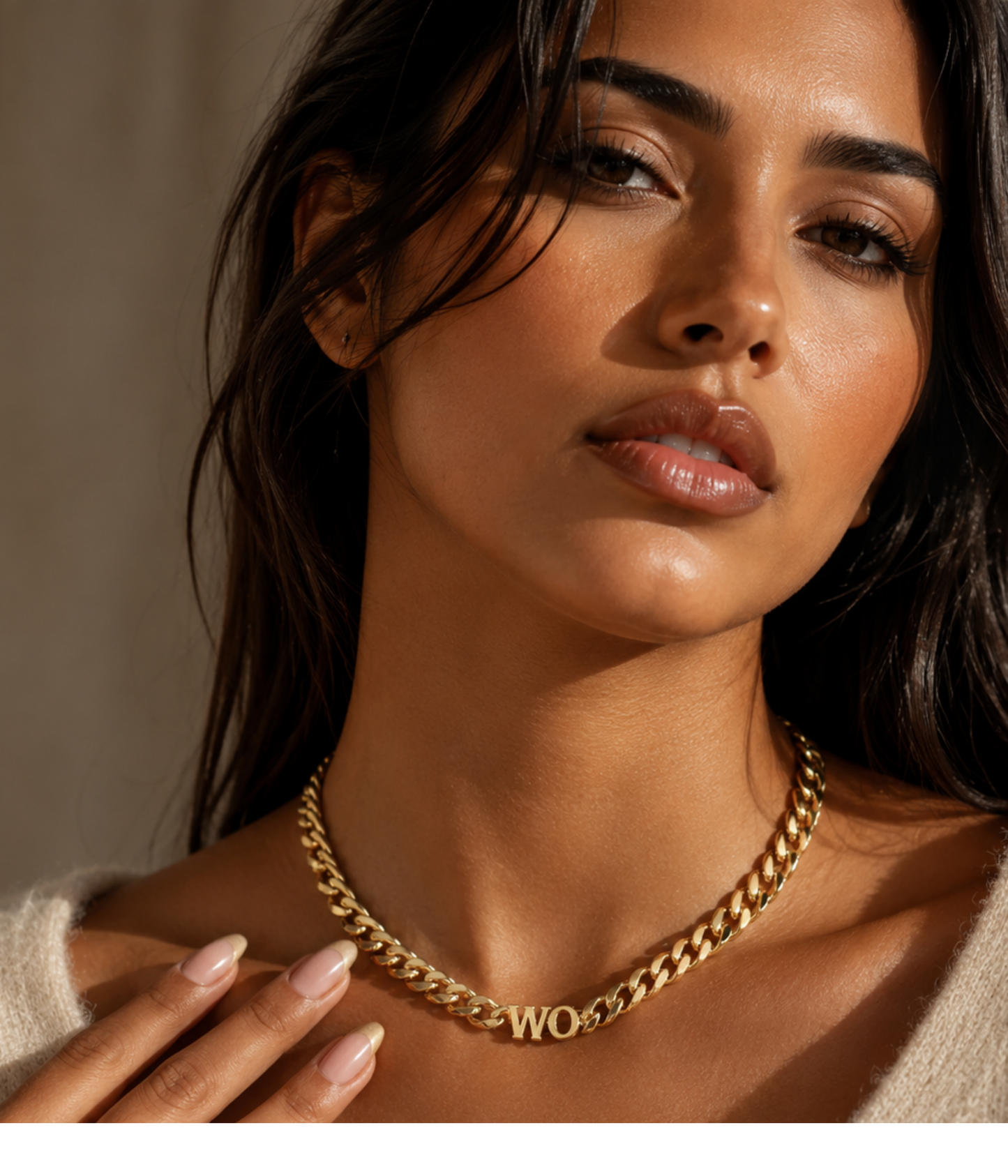 Dainty Letter Choker | Custom Initial Chain Necklace