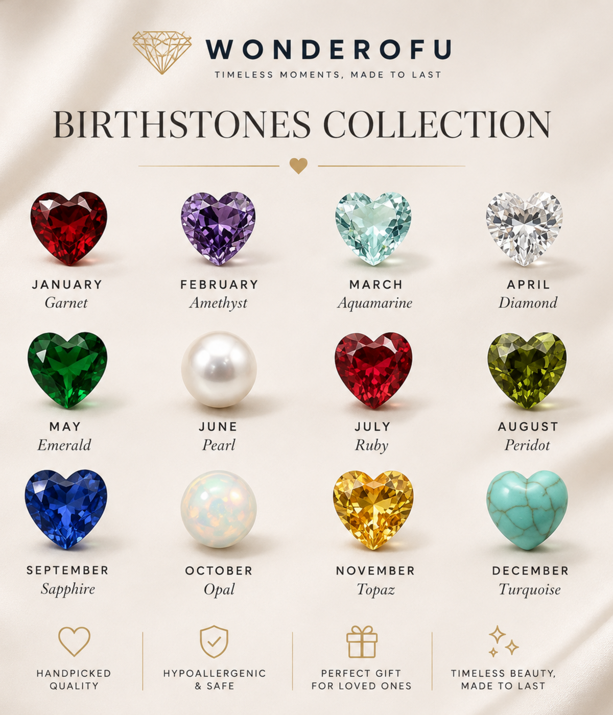 Gold Birthstone Baguette Bracelet – Dainty Custom Gemstone Bracelet