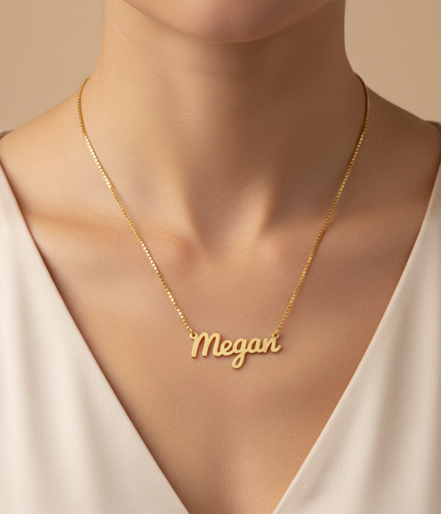 Personalized Cursive Name Necklace