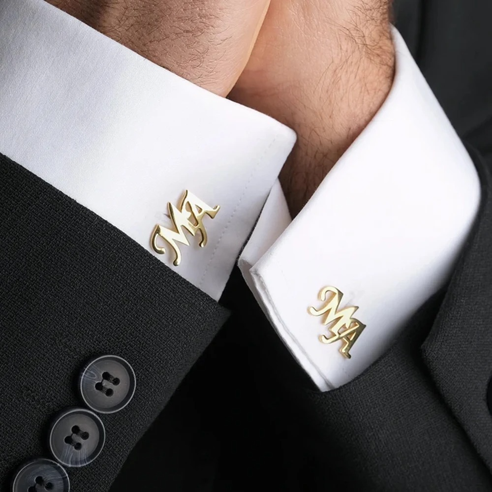 Custom Initial Cufflinks
