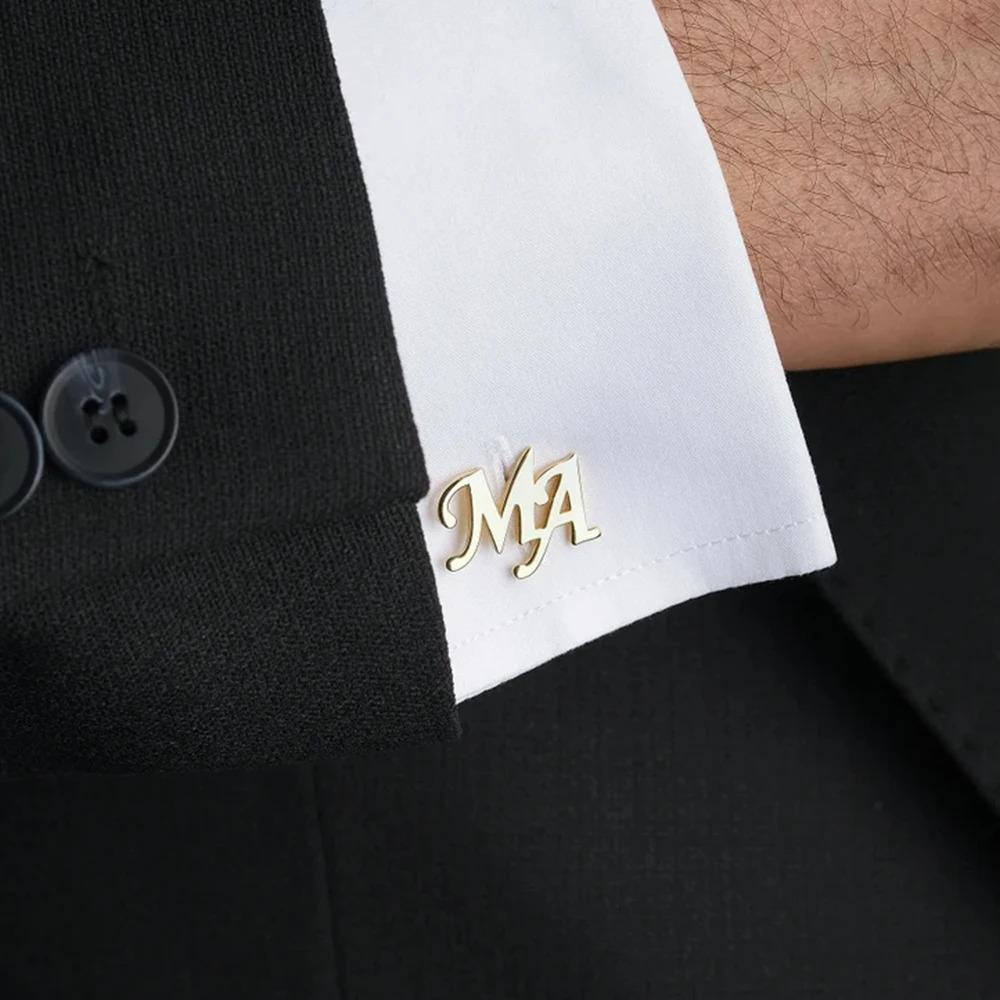 Custom Initial Cufflinks