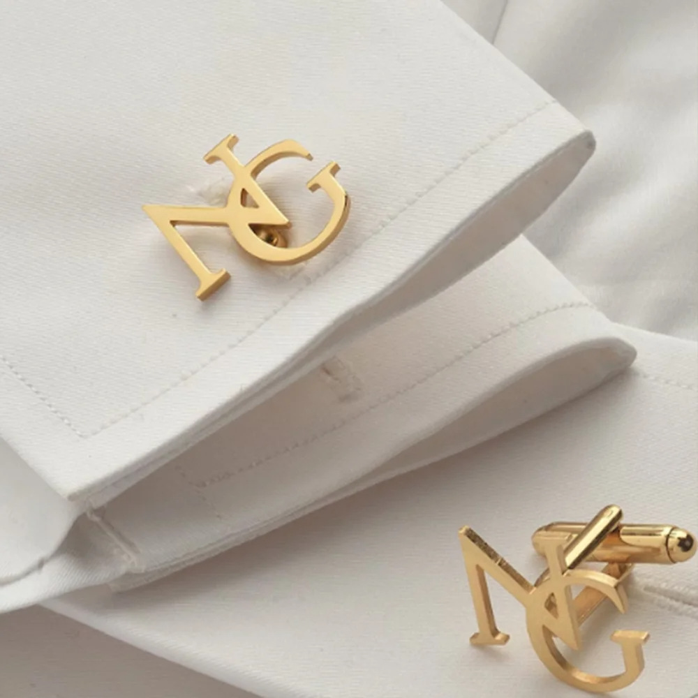 Custom Initial Cufflinks