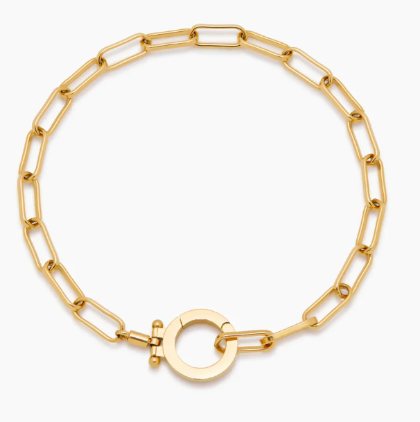 Paperclip Charm Bracelet