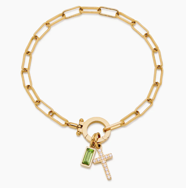 Paperclip Charm Bracelet