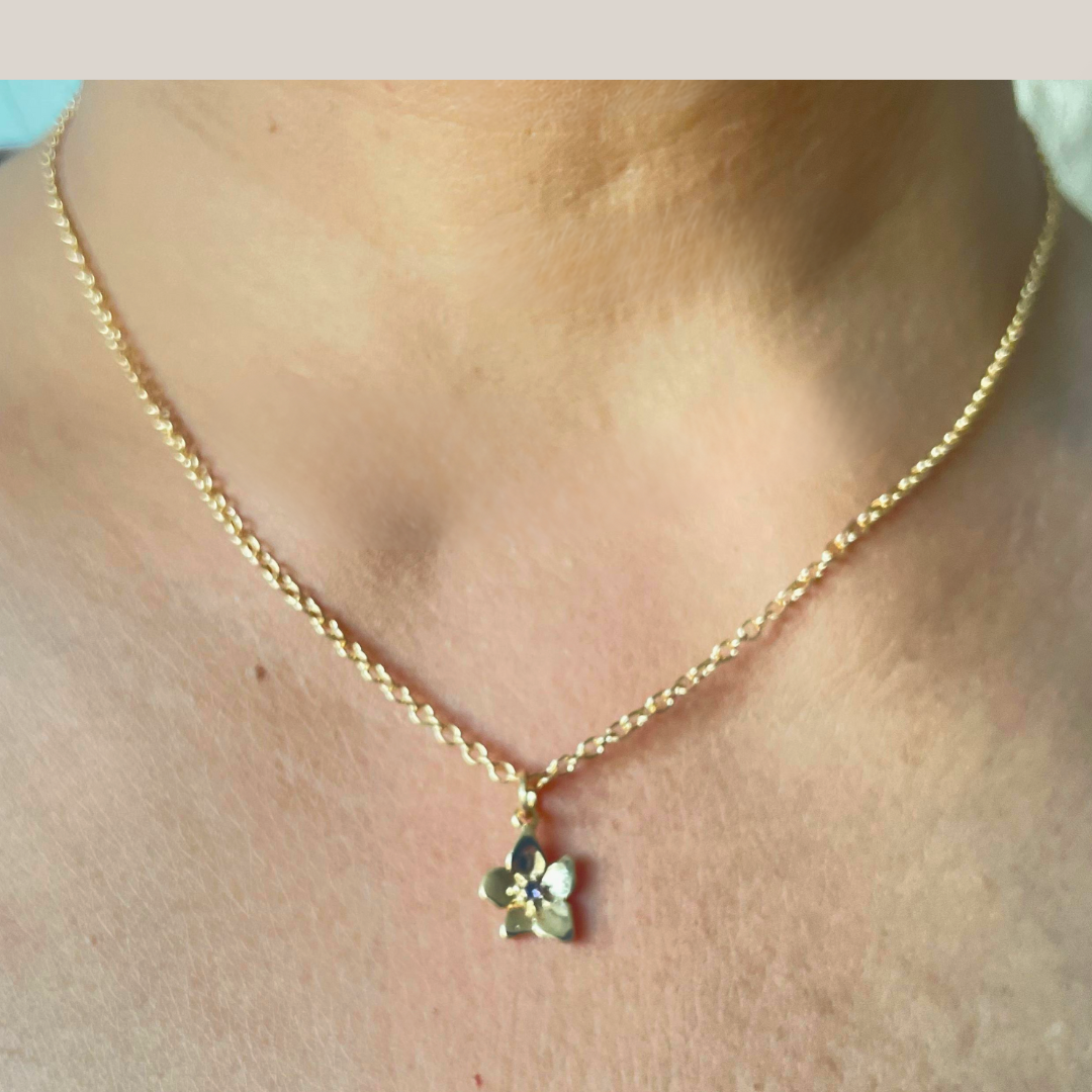 Custom Birth flower Necklace
