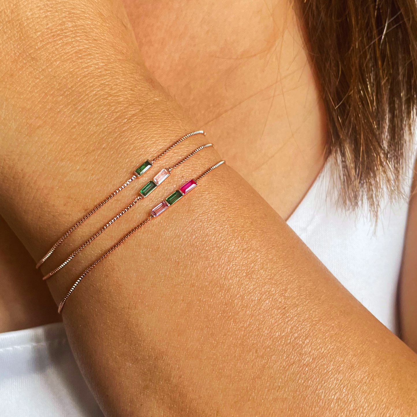 Crystal Birthstone Bracelet