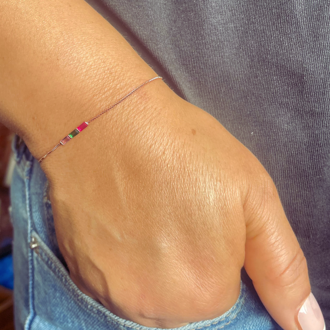 Crystal Birthstone Bracelet