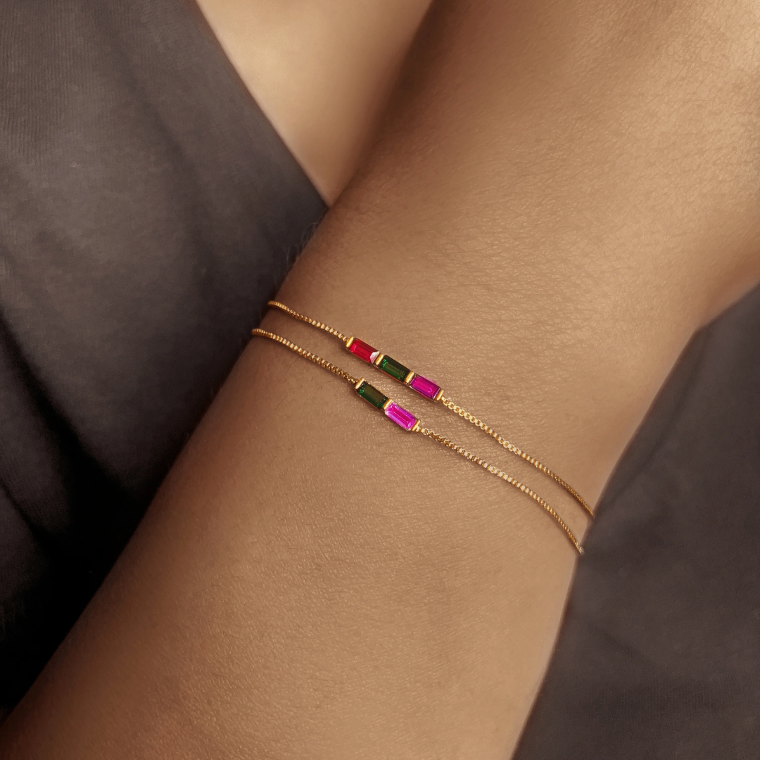 Crystal Birthstone Bracelet