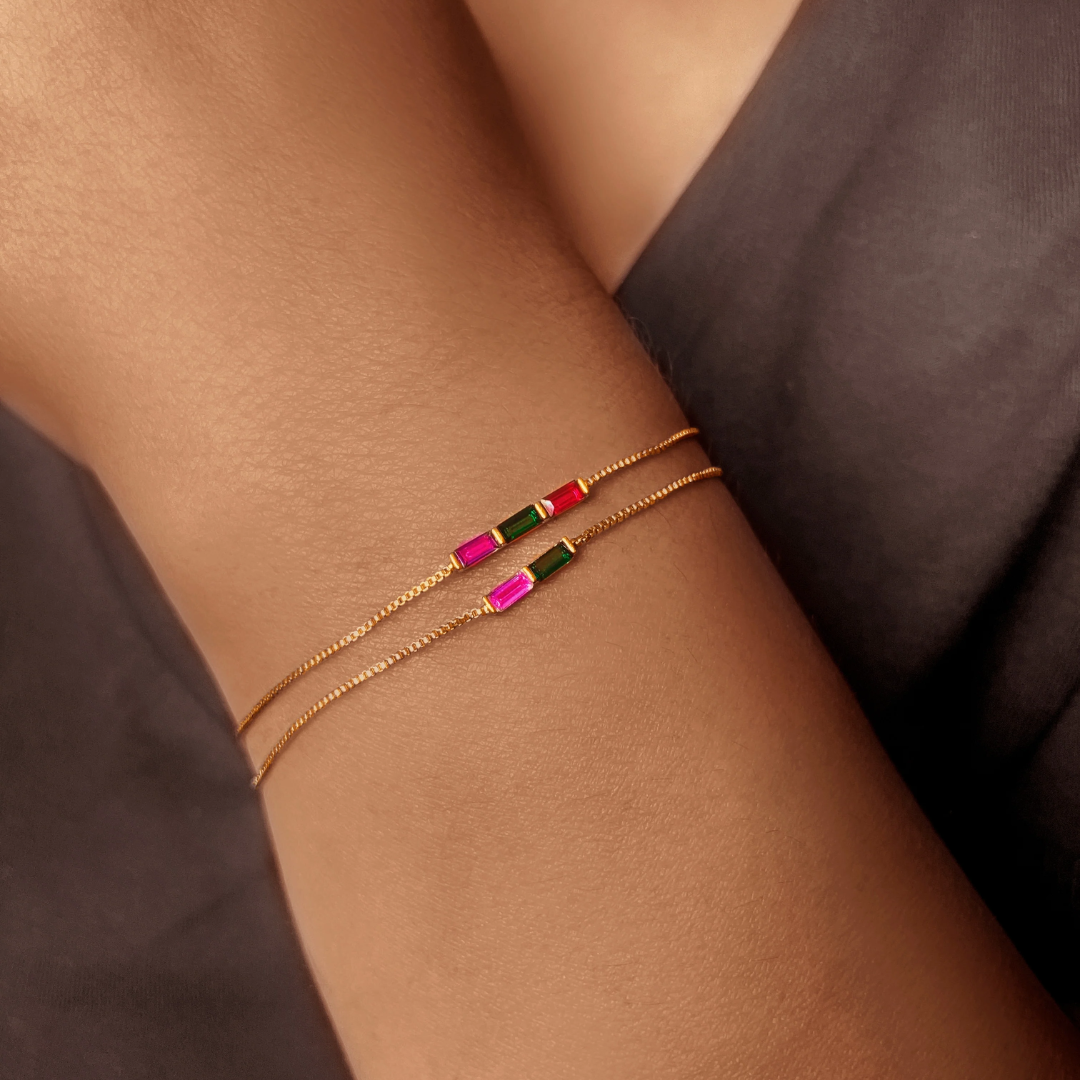 Crystal Birthstone Bracelet