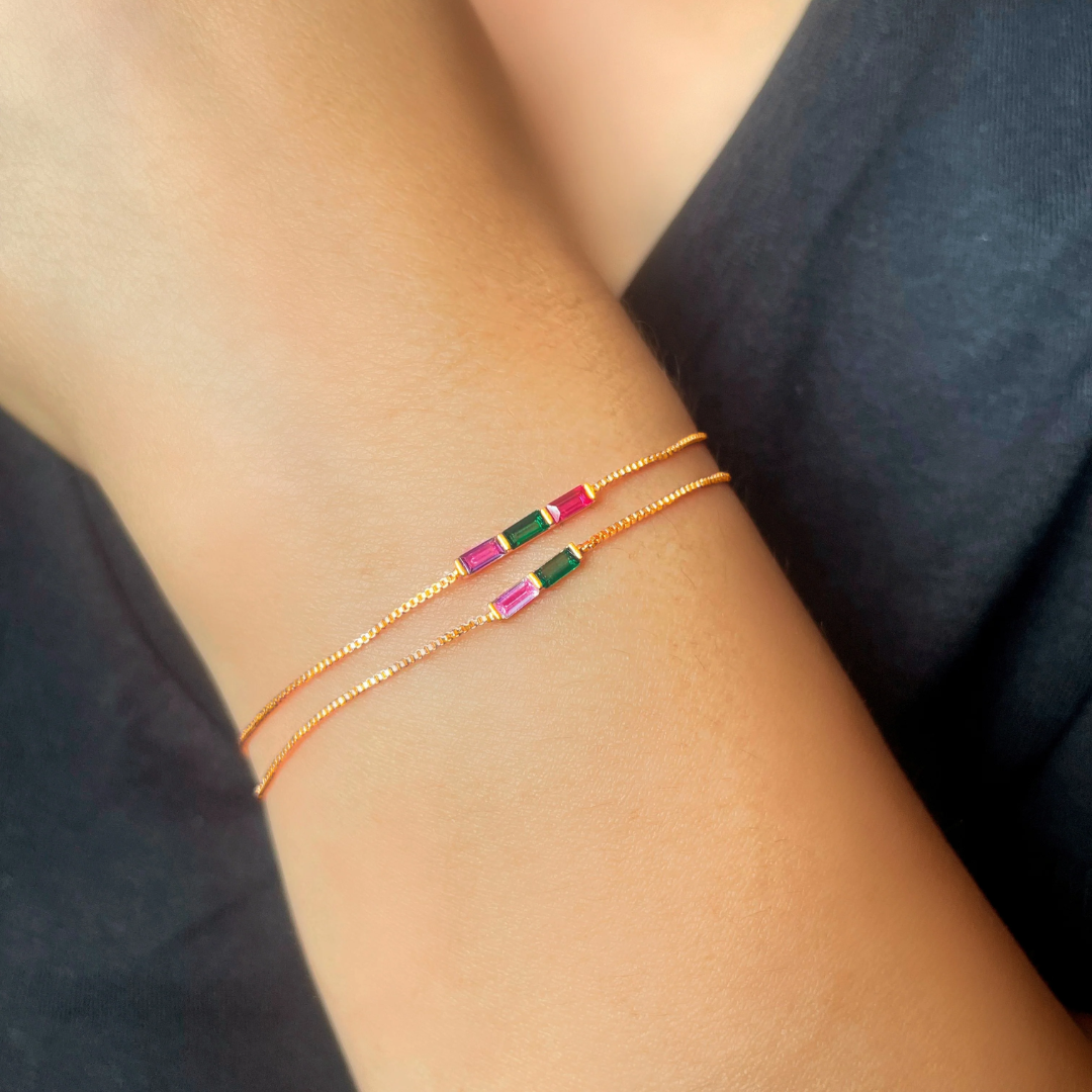 Crystal Birthstone Bracelet