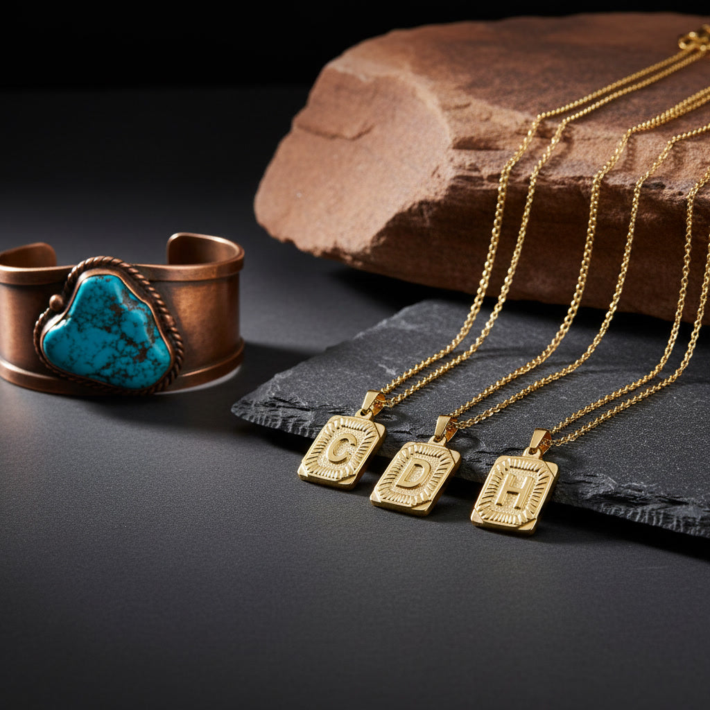 Classic Initial Pendant Necklace
