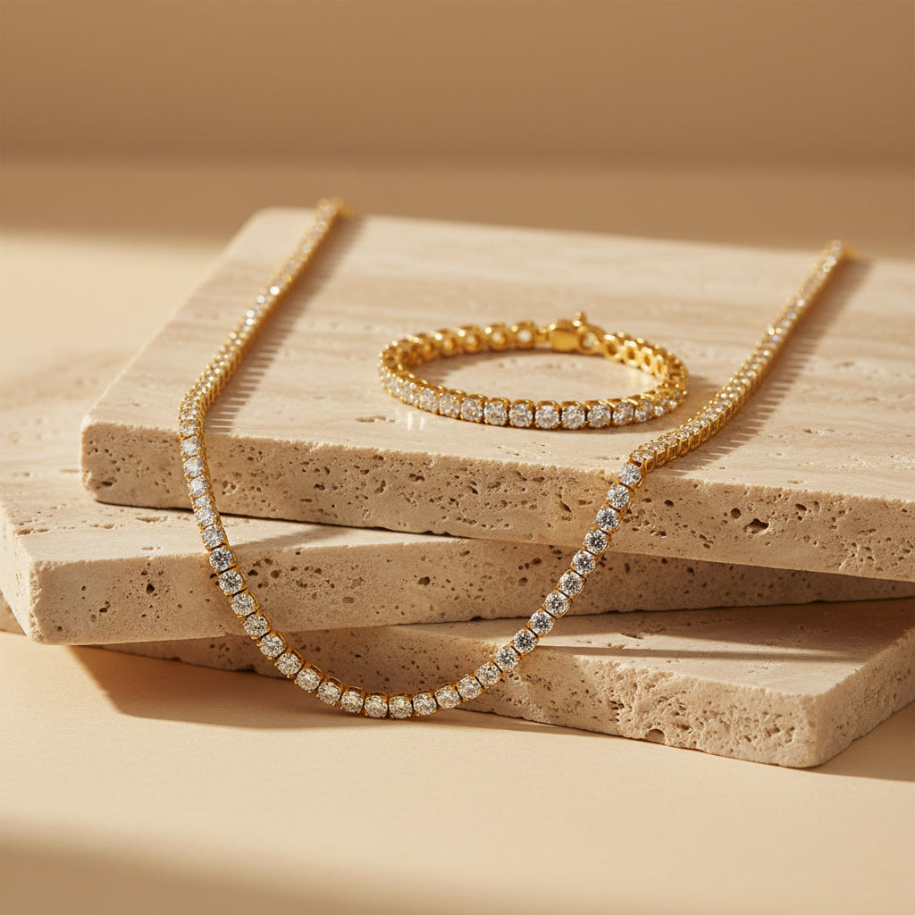 5mm Gold Tennis Chain