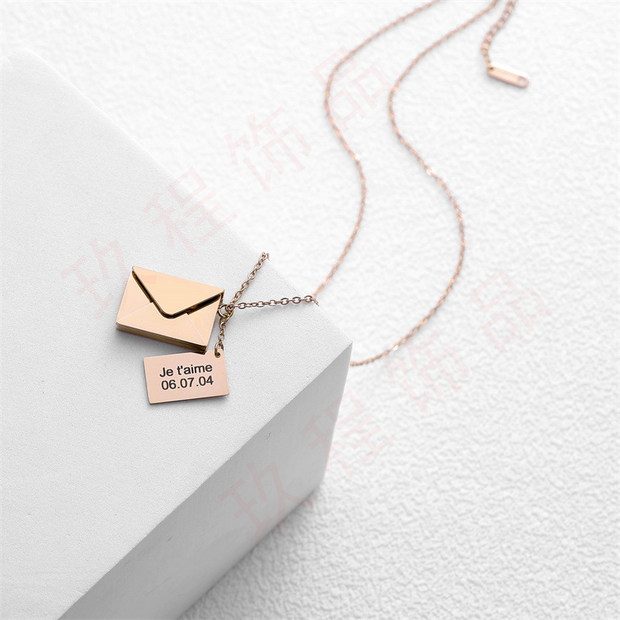 Custom Love Letter Necklace