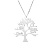 Customized Happiness Tree Pendant Necklace