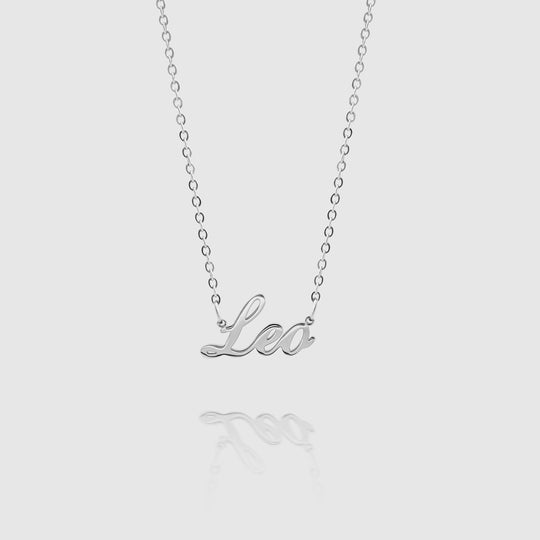 Personalized Zodiac Name Necklace