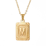 Classic Initial Pendant Necklace