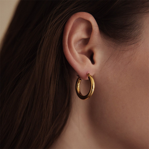 Classic Gold Filled Hoops