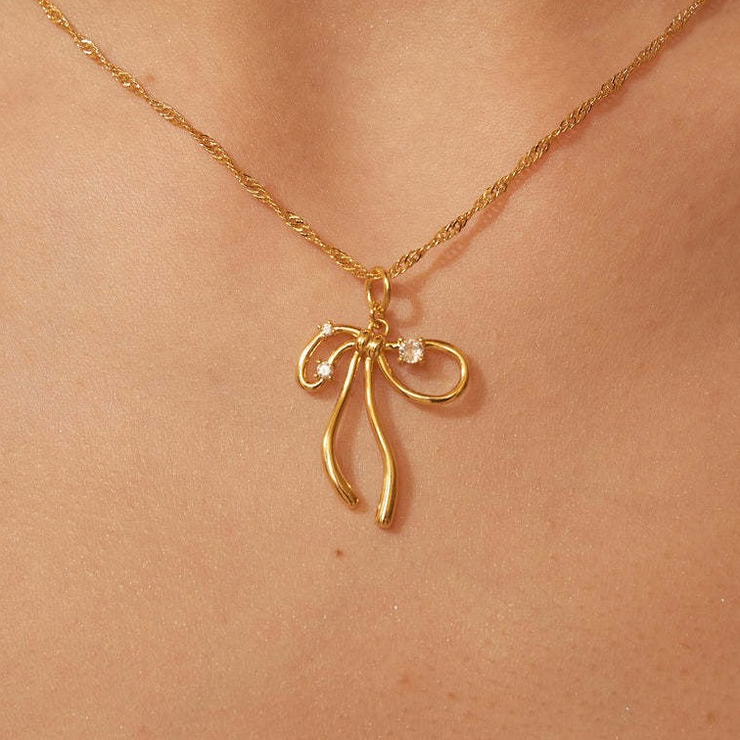 Gold The Miffy Necklace