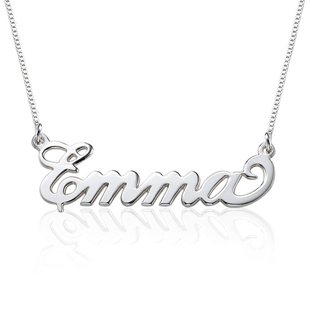 Personalized Cursive Name Necklace