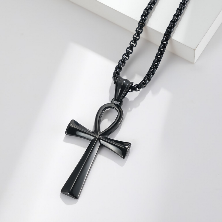 Symbolic Ankh Pendant Necklace