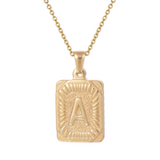 Classic Initial Pendant Necklace