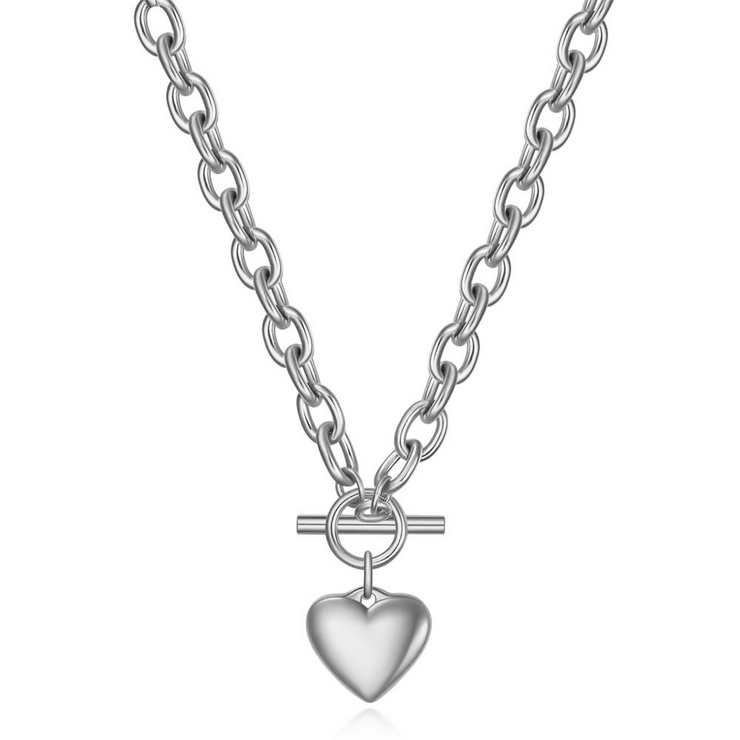 Love T-Bar Pendant Necklace