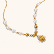 Sunshine Pearl Necklace