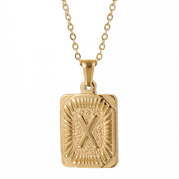 Classic Initial Pendant Necklace