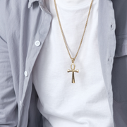 Symbolic Ankh Pendant Necklace