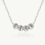 Personalized Transfer Bead Necklace