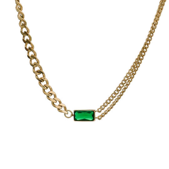 Cuban Contrast Necklace