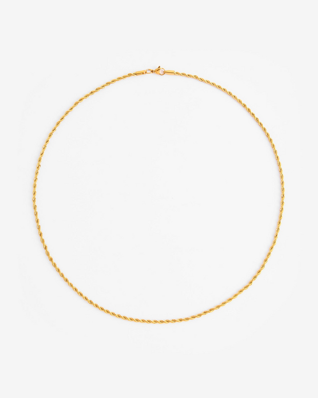 3mm Gold Rope Chain