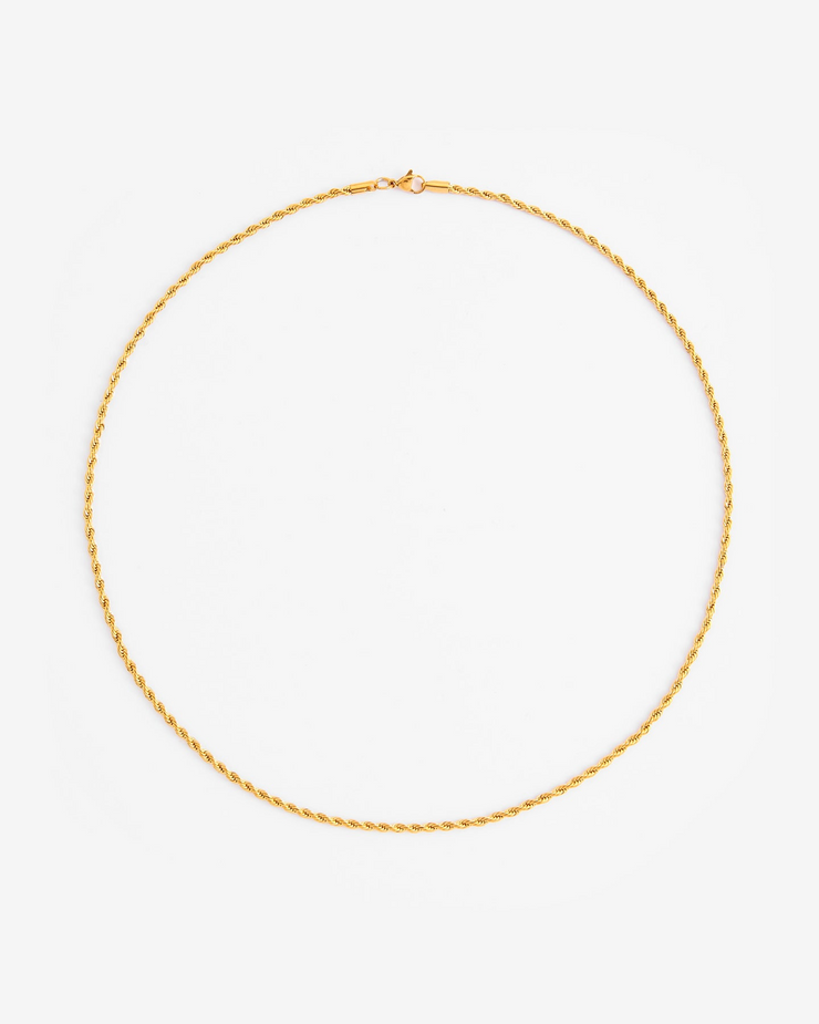 3mm Gold Rope Chain